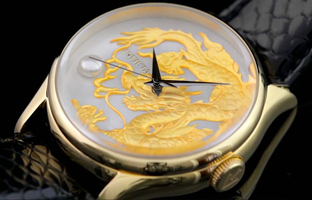 Годинник Invicta 22465 Vintage Dragon Master 46 mm. Pearl Automatic