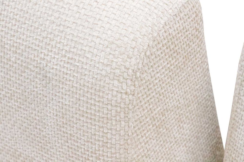 SOFÁ EM CHENILLE BEGE CULVER 300x90x88 cm