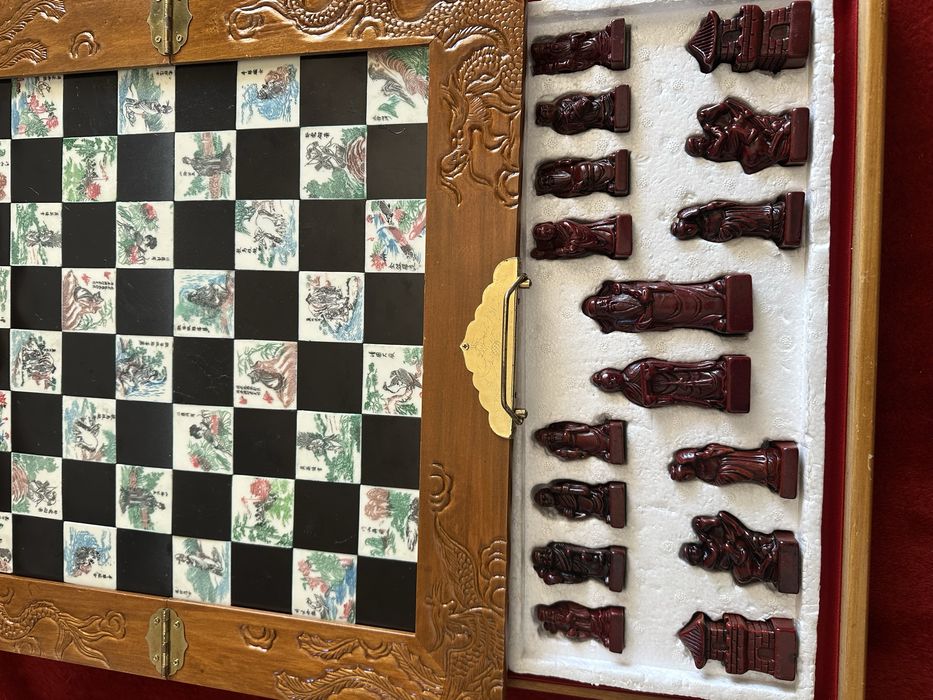 Tabuleiro de Xadrez, vintage