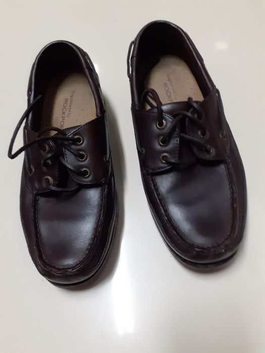 Sapatos de vela Rockport castanhos