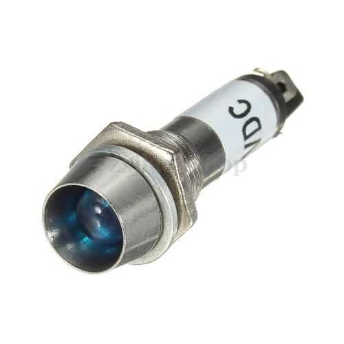 33 LED aviso 12V 8mm várias cores (para despachar)
