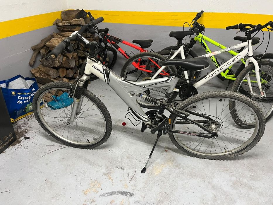 4 bicicletas Decathlon