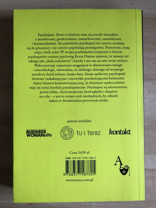Mądrość psychopatów - Kevin Dutton