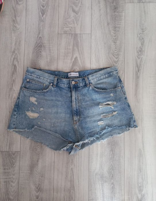 Dżinsowe szorty zara rozmiar XXL 44
