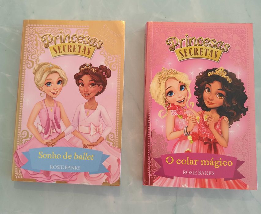 Livros juvenis Princesas Secretas Rose Banks