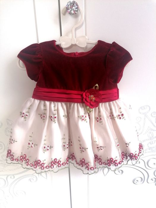 Elegancka sukienka Cinderella na święta 6mc
