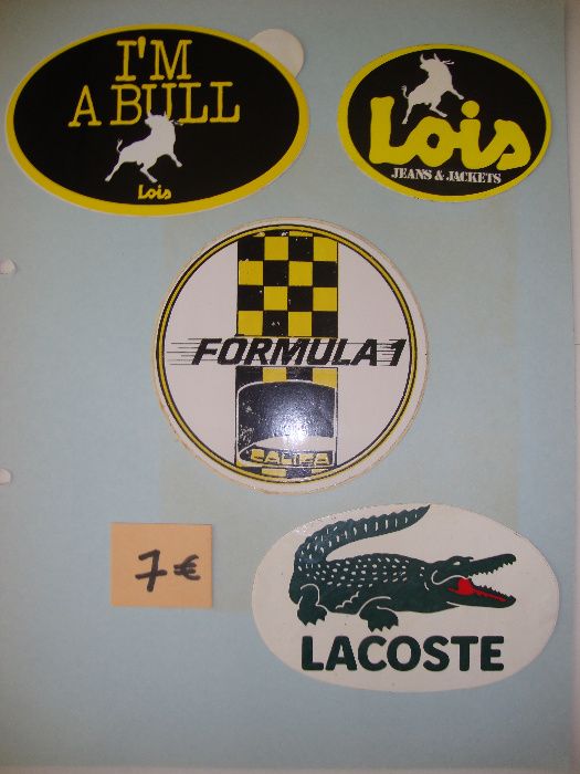 Vendo Coleção de Autocolantes dos anos 70 e 80 - 16/40