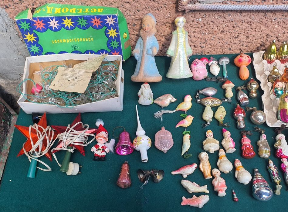 Ёлочные игрушки ссср