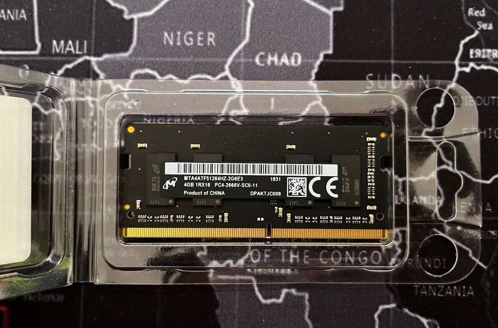 Pamięć RAM 4GB do Apple  MTA4ATF51264HZ-2G6E3