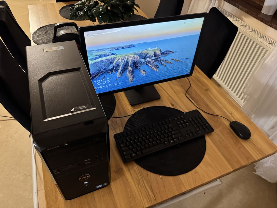 Komputer Dell Vostro 270 + monitor Dell 27” + myszka + klawiatura