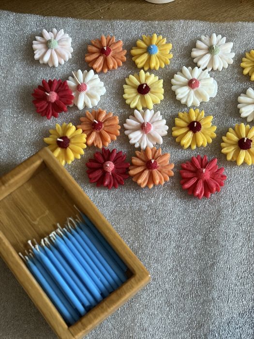 Трендові тонкі бенто-свічки на торт