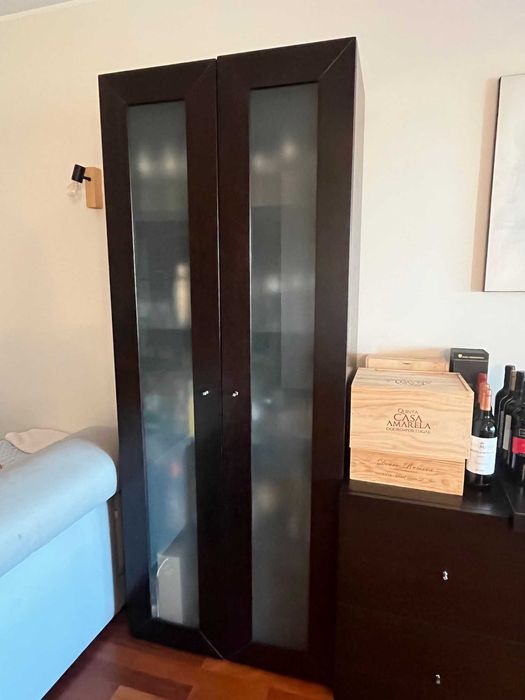 Mobiliario sala estar & jantar [madeira maciça - wengué]