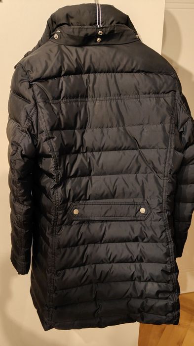 Tommy Hilfiger granatowy puchowy