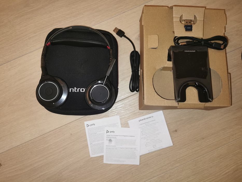 Słuchawki Poly Plantronics Voyager Focus UC B825 | NOWE, ANC