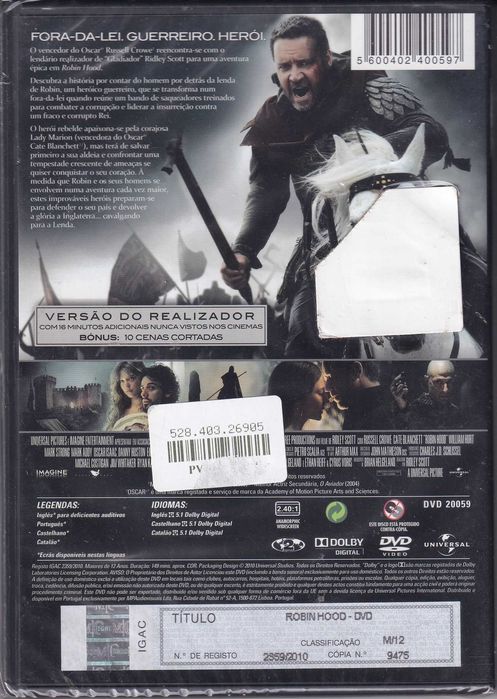 DVD - Robin Hood