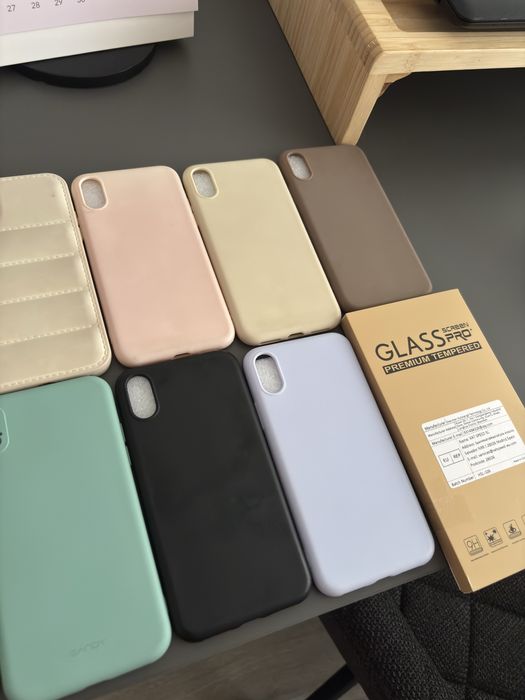 Capas de iphone xs e peliculas