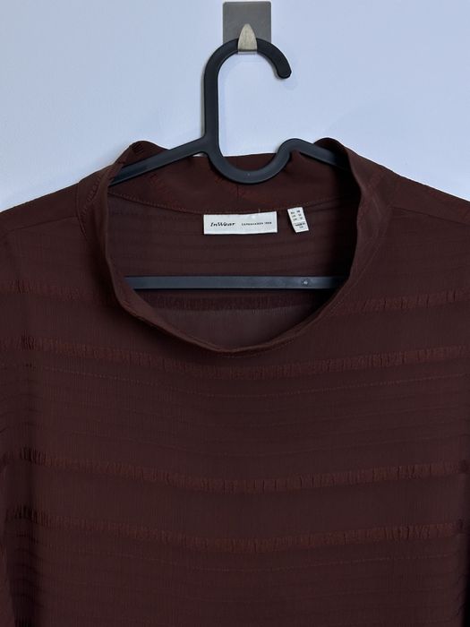 Brązowa bluzka damska M