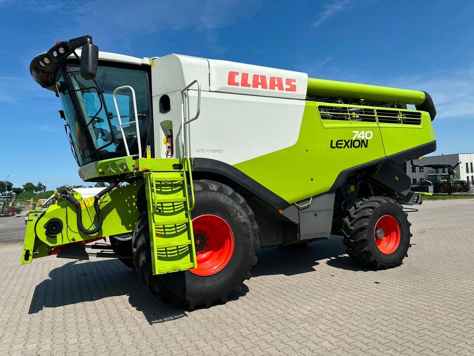 Claas Lexion 740 + Vario 750 rok 2016