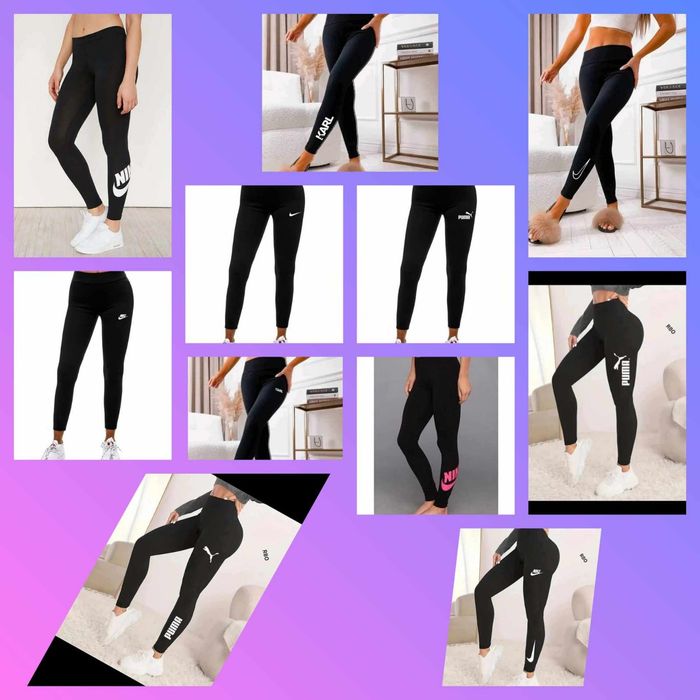 Leginsy damskie nowe