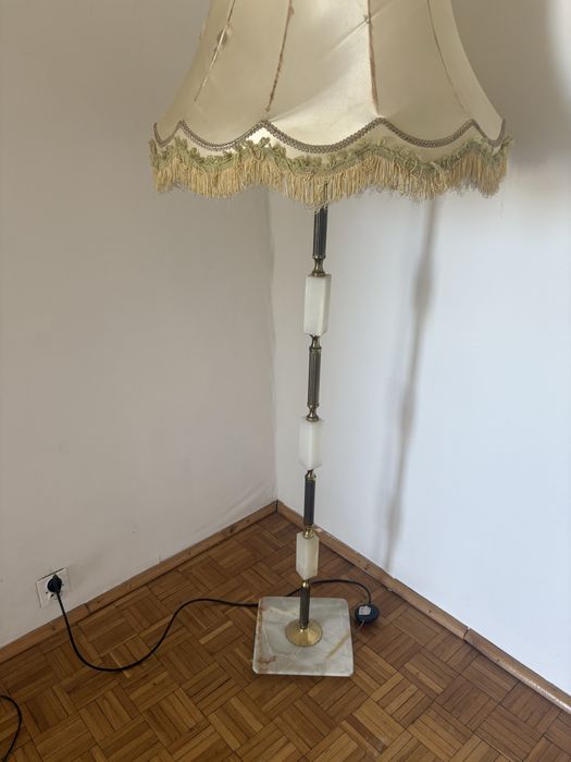 Lampa podłogowa stojąca vintage retro