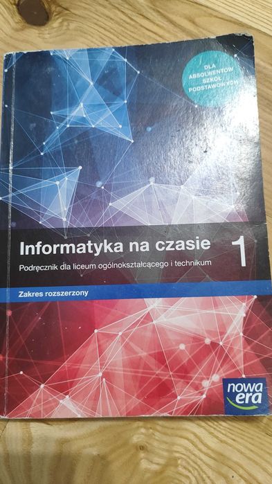informatyka na czasie klasa 1 nowa era podręcznik