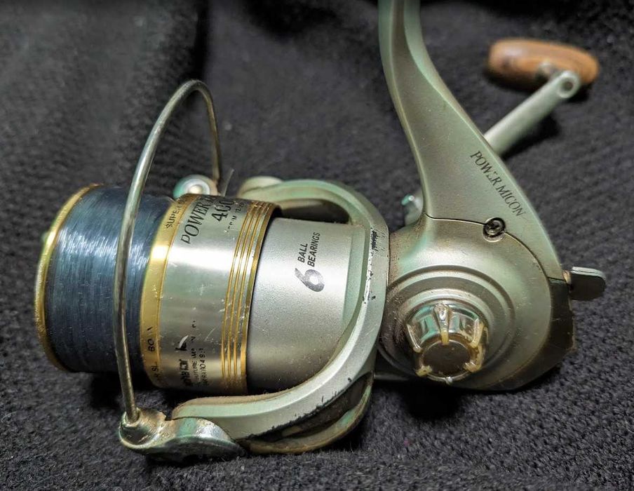 Рыболовная катушка alpha tackle Power micon 4000. Рабочая
