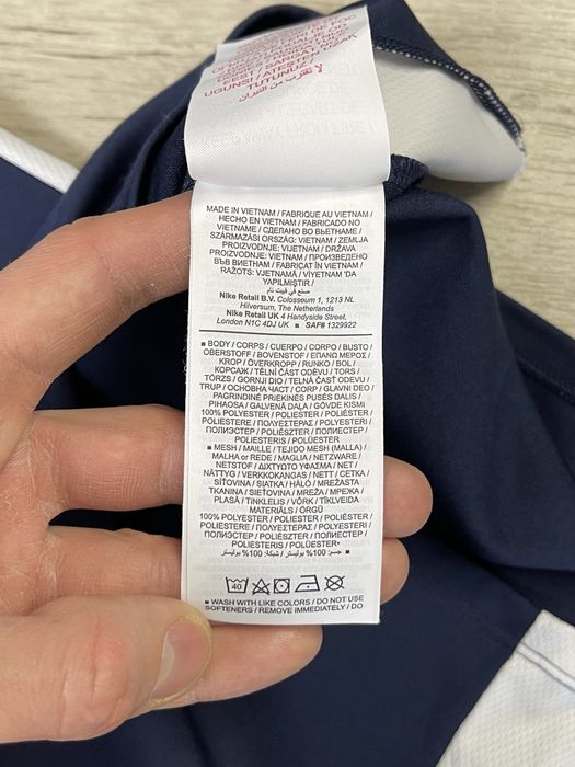 Nike dri-fit кофта лонгслив 147-158 см подростковая спортивная