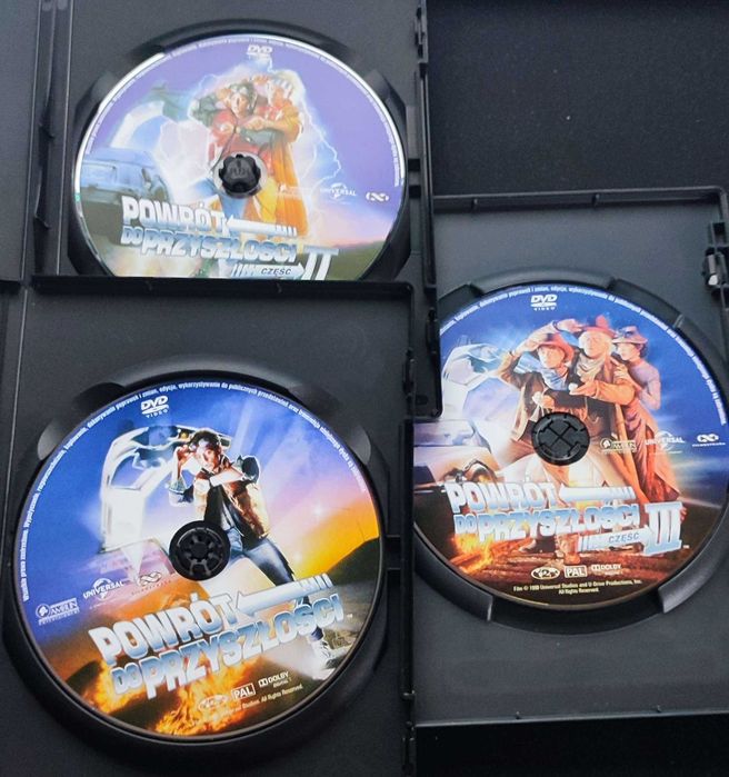 Powrót do przyszłości 3x DVD