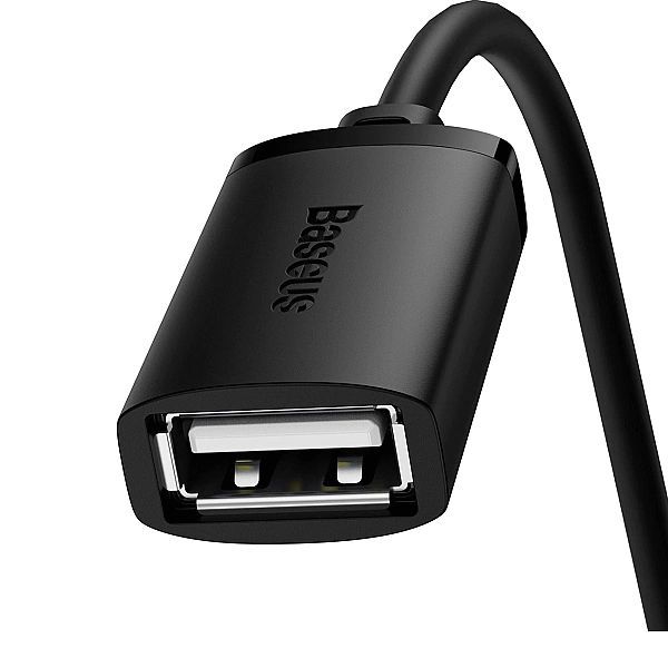 Przedłużacz kabel Usb 2.0/0.5m Baseus AirJoy Series - czarny