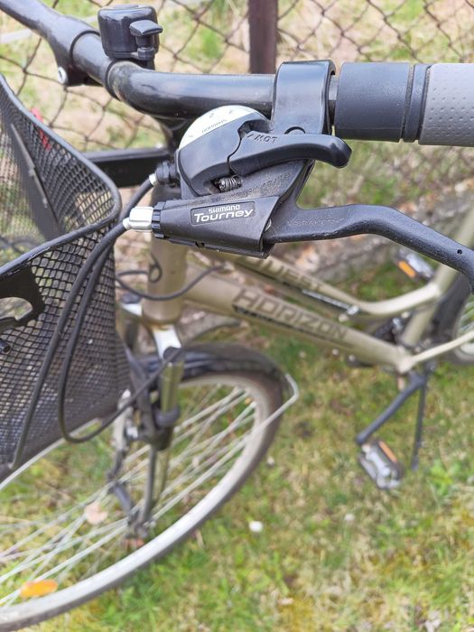 Rower Damski Miejski z koszem Rama Aluminiowa 19" Shimano Stan BDB Dynamo
