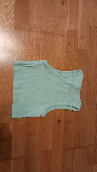 Damski zielony top na ramiączkach Sinsay XXS