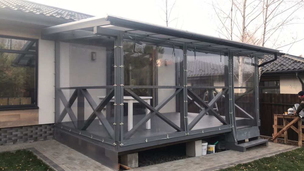 Гибкие мягкие Окна на беседку , мягкие окна, альтанка