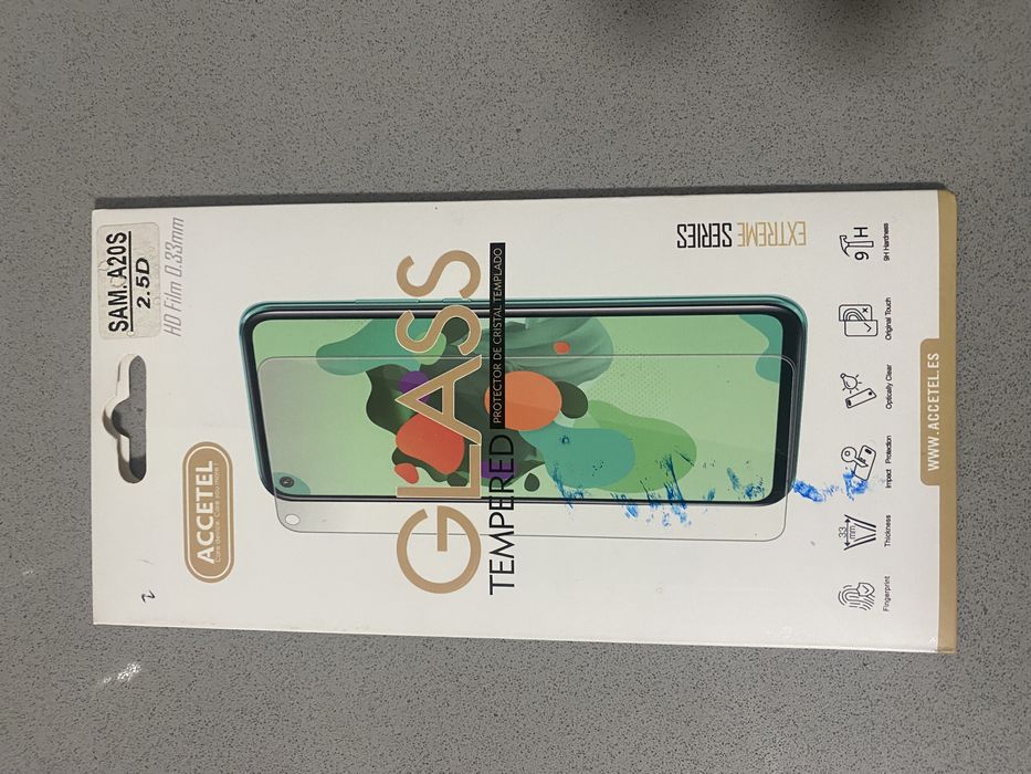 Pelicula  vidro SAMSUNG A20 A30 J3 Note 10 A20s