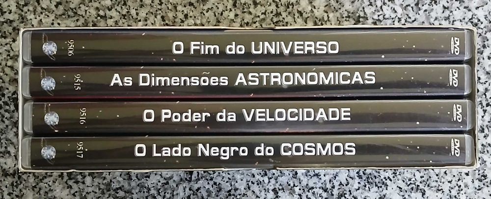 Os Mistérios Inexplorados Do Universo - 4 DVDs - Muito Bom Estado