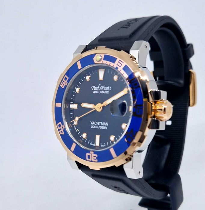 Paul Picot Yachtman III Date P1151.SRG.B.2604