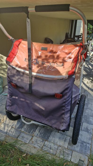 Burley honey bee przyczepka rowerowa dwuosobowa