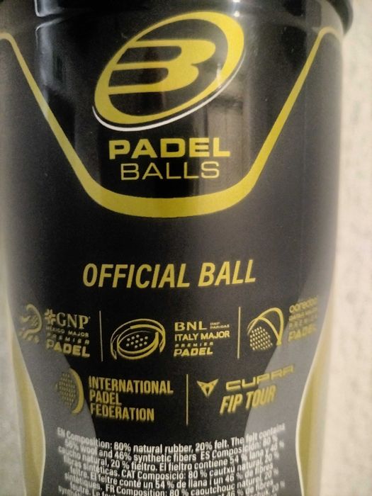 Tubos bolas padel Bullpadel (Next Pro) - grande resistência