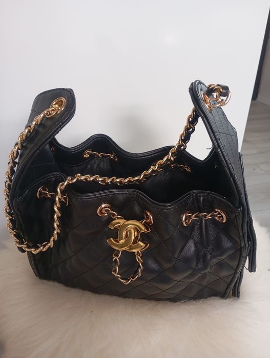 Chanel torebka czarna luxury Hit sezonu