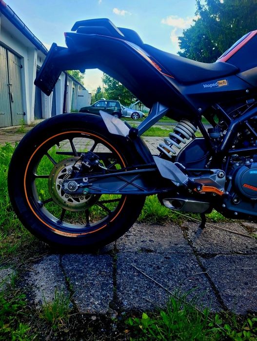 Ktm duke 390/125 możliwa zamiana