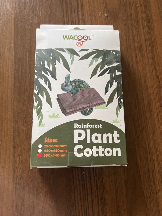 Rainforest Plant Cotton 590x440mm hudrolon