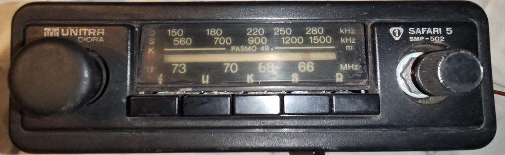 Radio samochodowe Safari 5 SMP 502