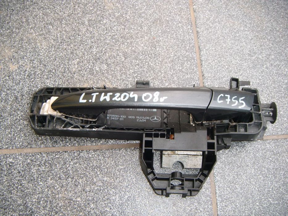 mercedes w204 08r klamka drzwi lewy tył C755 a2047600734