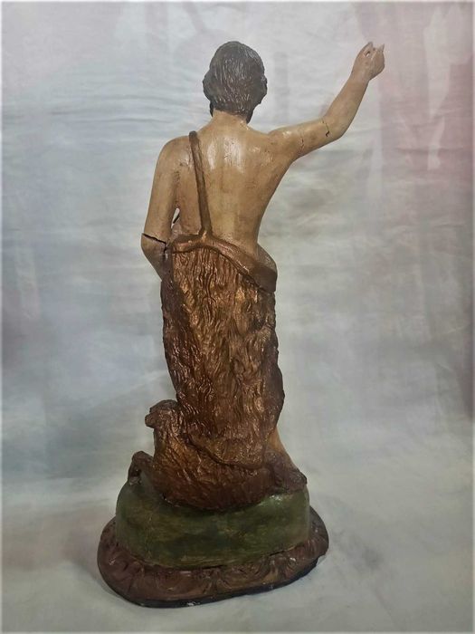 Figura São João Baptista Séc XVIII XIX