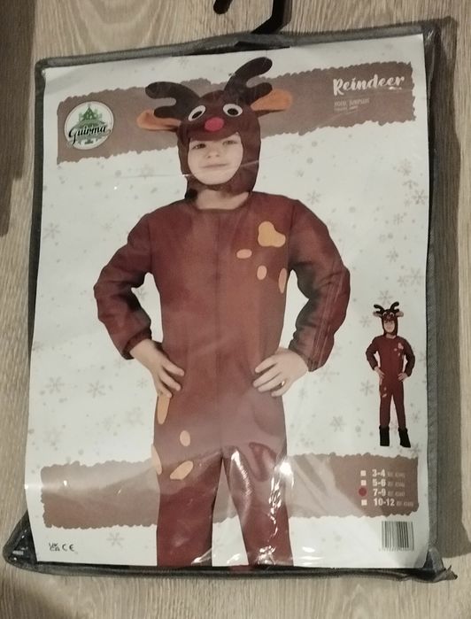 Strój renifera rozmiar 128