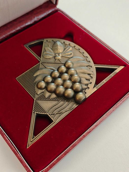 Medalha Bronze Felgueiras Cidade (1990) - Escultor Joaquim Jordão