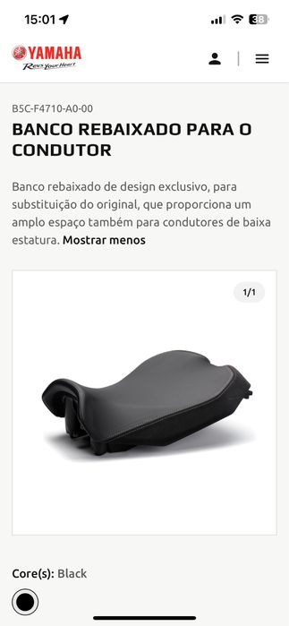 Banco Rebaixado Yamaha Tracer 900
