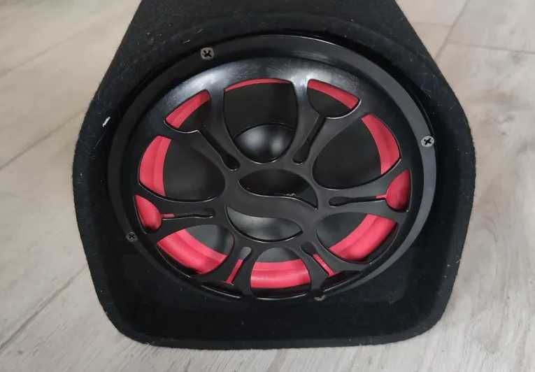 Сабвуфер бочка 12-220в активный 800 ватт блютуз сабуфер