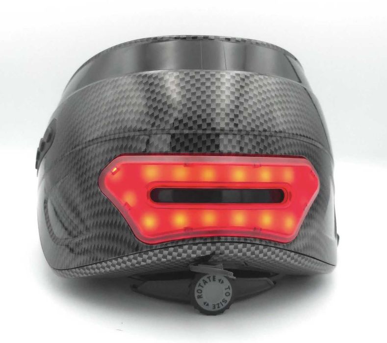 NOWY Inteligentny Kask JARONOON HA03D | Kamera 1080p | Bluetooth | Pilot | Carbon