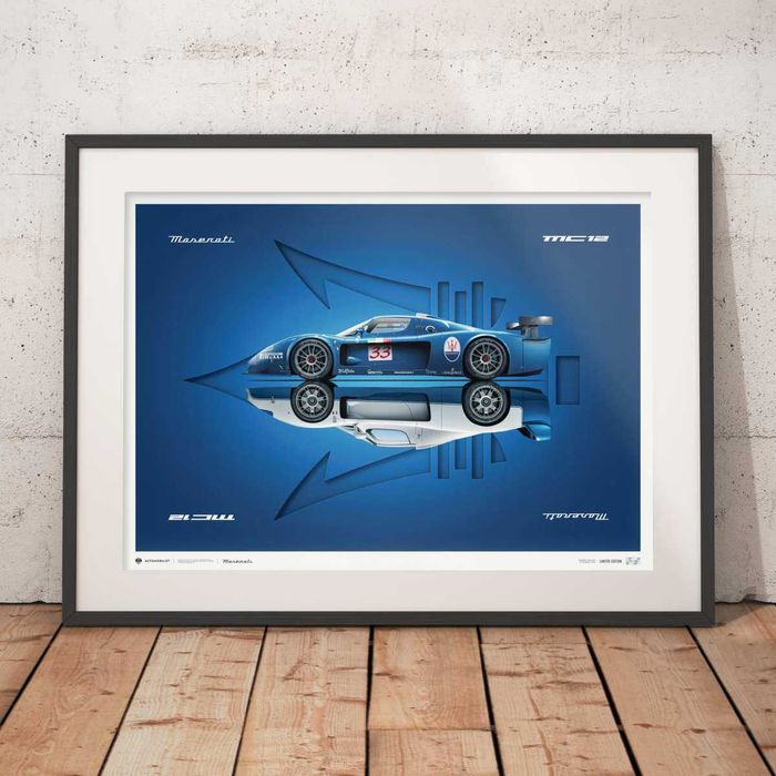 Plakat Maserati MC12