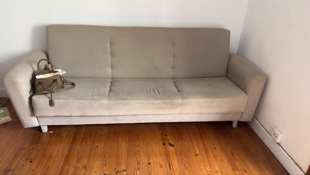 Sofá cama, 3 lugares
